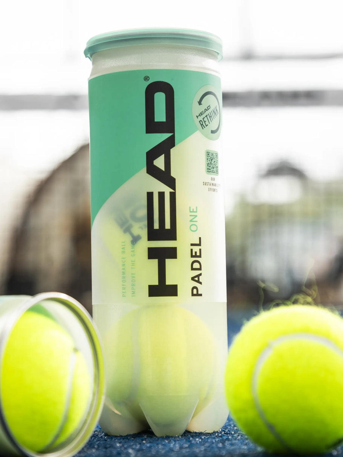 HEAD ONE Tube de 3 balles de padel