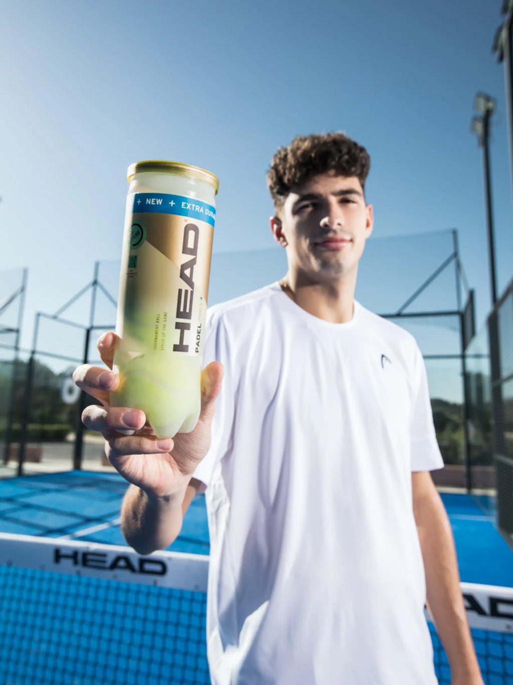 HEAD PRO S+ Tube de 3 balles de padel